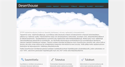 Desktop Screenshot of deserthouse.fi