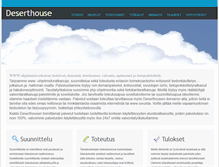 Tablet Screenshot of deserthouse.fi